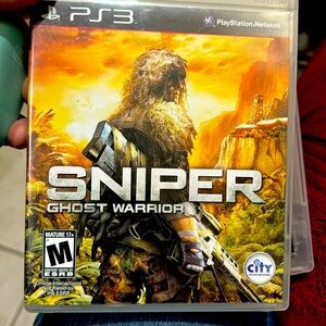 PS3 game SNIPER GHOST WARRIOR